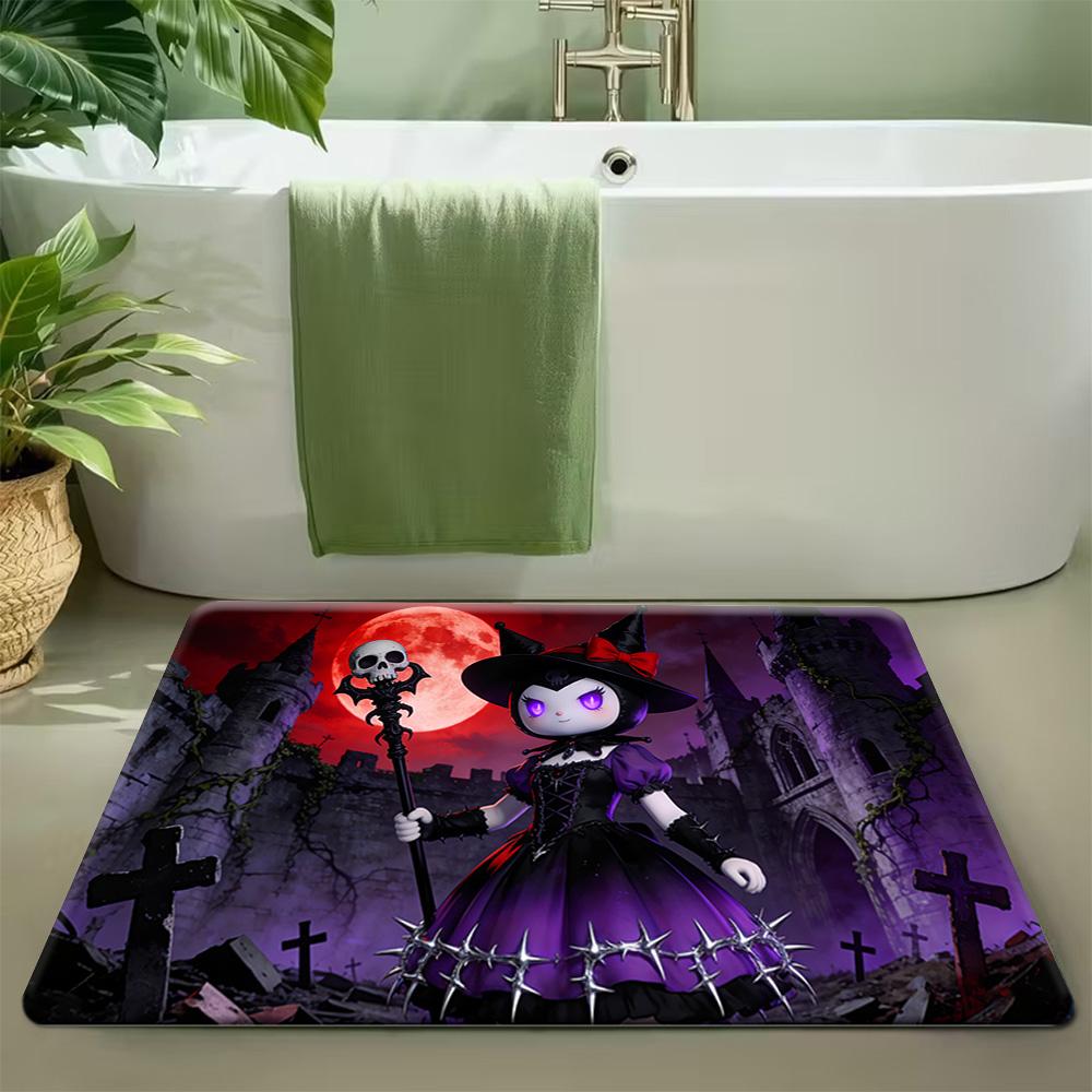 Cute Hello Kitty Cartoon Rug, Sanrio Character Home Decor, Soft Anti-Slip Area Carpet