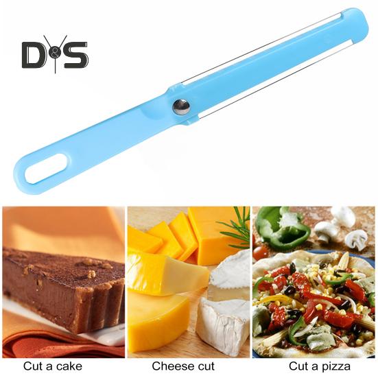 Butter Cutter Ergonomic Handle Butter Slicer Cutter Multipurpose Cheese Cutter Handheld Butter Cutting Tool for Baking Kitchen Picnic