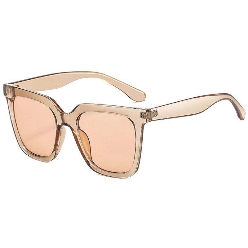 Oversize Square Women Sunglasses Classic Big Frame Black Ladies Sun Glasses Fashion Summer Vacation Shades