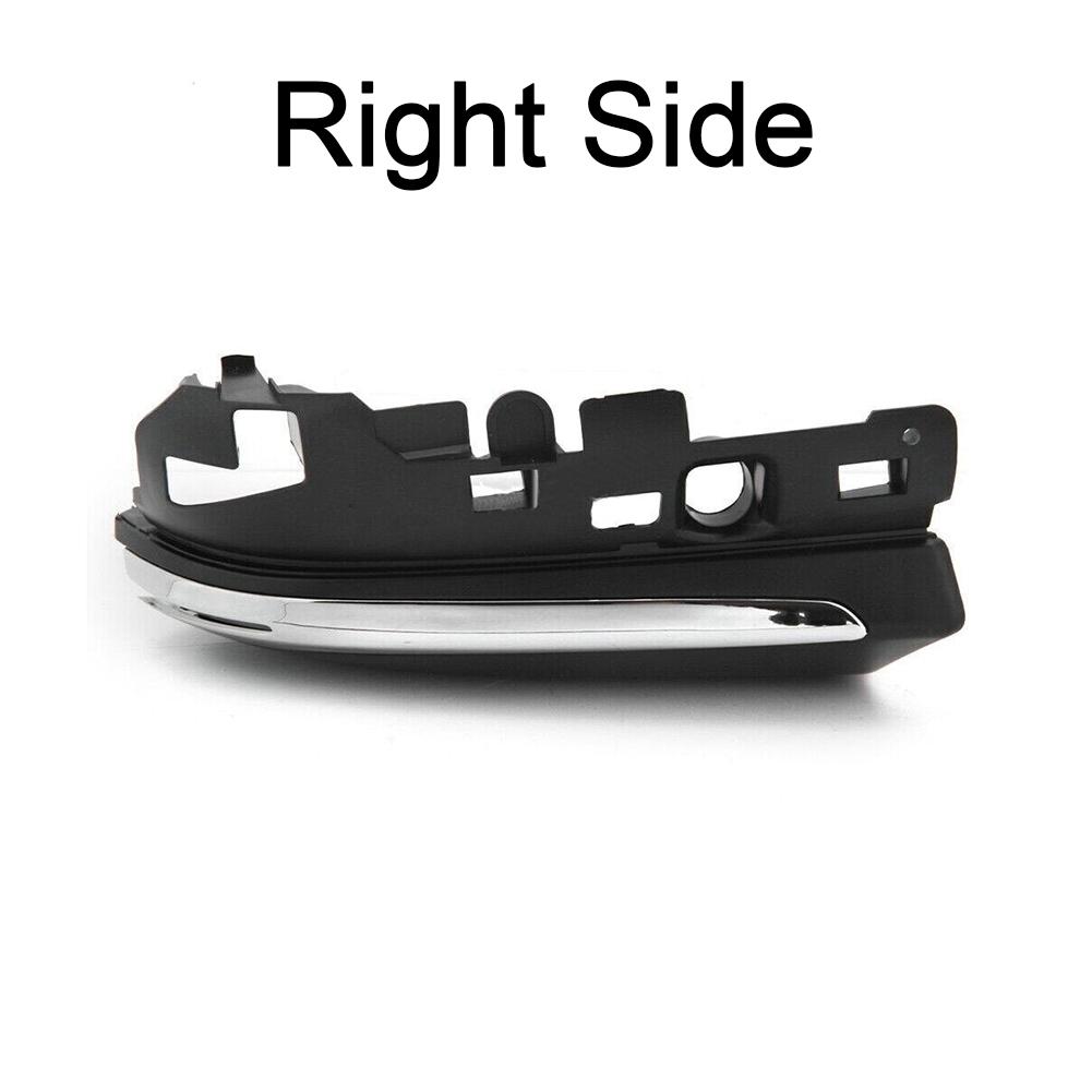 Mirror Bottom Cover Mirror Cover Plastic Rearview Black