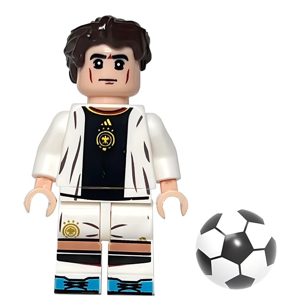 Leo Neymar Messi Cristiano Ronaldo Plastic Football Figurine Building Blocks