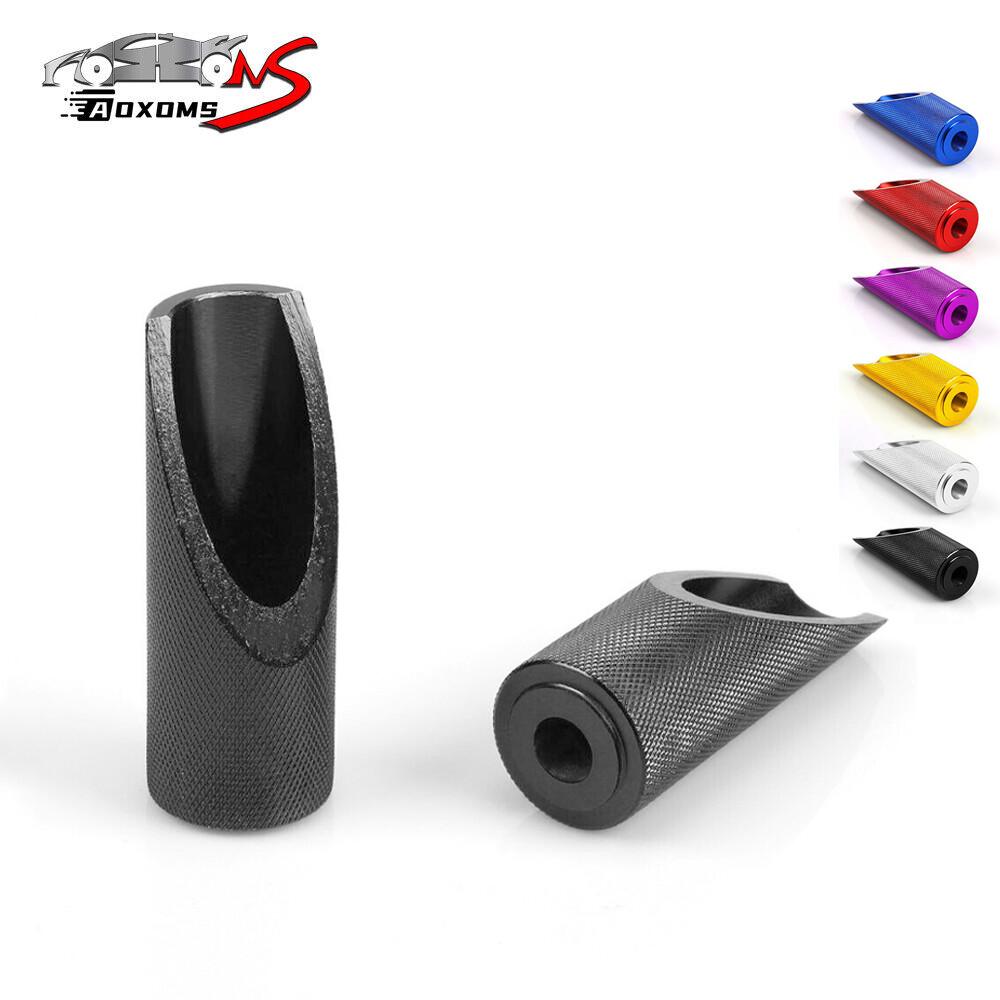 Pair Aluminum Foot Pegs for Honda Motorcycle Ruckus Zoomer Foot Pedal Pegs Black