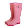 Women's Waterproof Non-Slip Korean Fashion High-Top Rubber Rain Boots