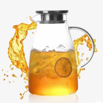 Bai Zi En 2L Glass Cold Water Pitcher