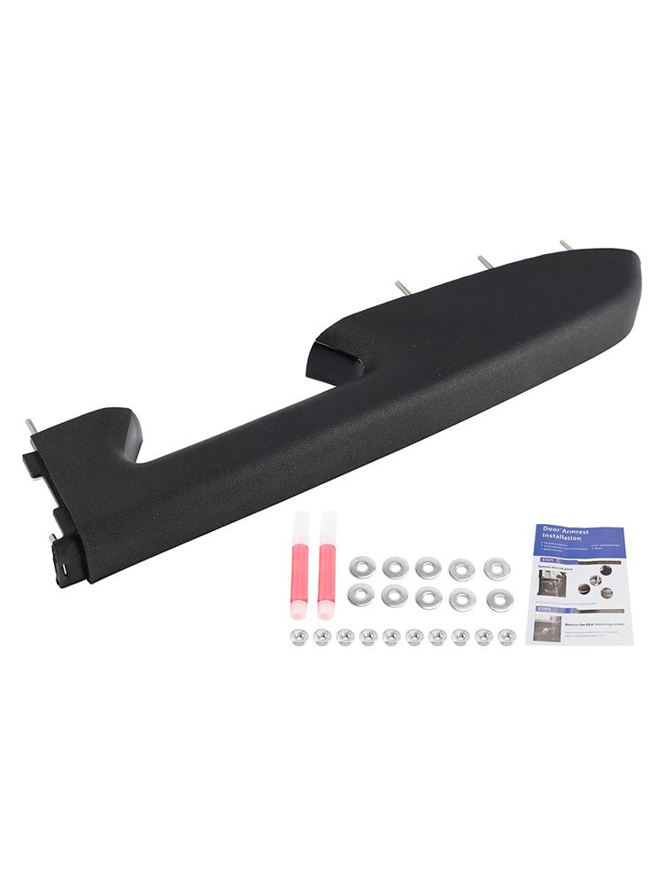 Front Right Armrest Repair Kit For Chevy Silverado 1500 2500HD 3500HD 10-14 BLK