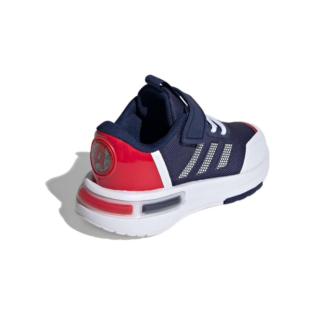 Marvel x adidas Racer TR21 EL J Captain America Kinder-Sneaker Blau Dunkelblau Wolkenweiß IF3409