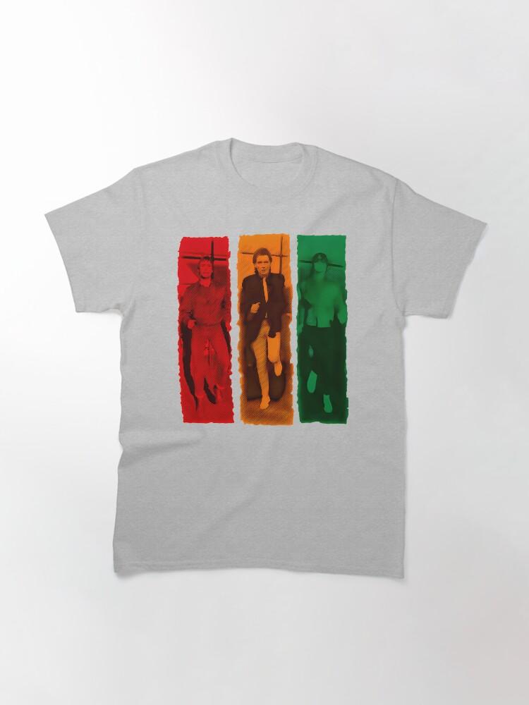 The Action The Three Color Panels Action Art Classic T-Shirt