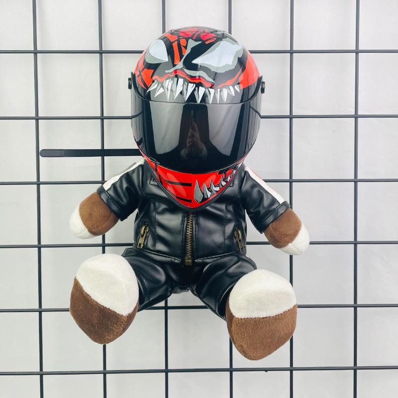 Mini helmet Five generations of Venom Home Ornaments Motorcycle Pendant Riding Decoration Trunk