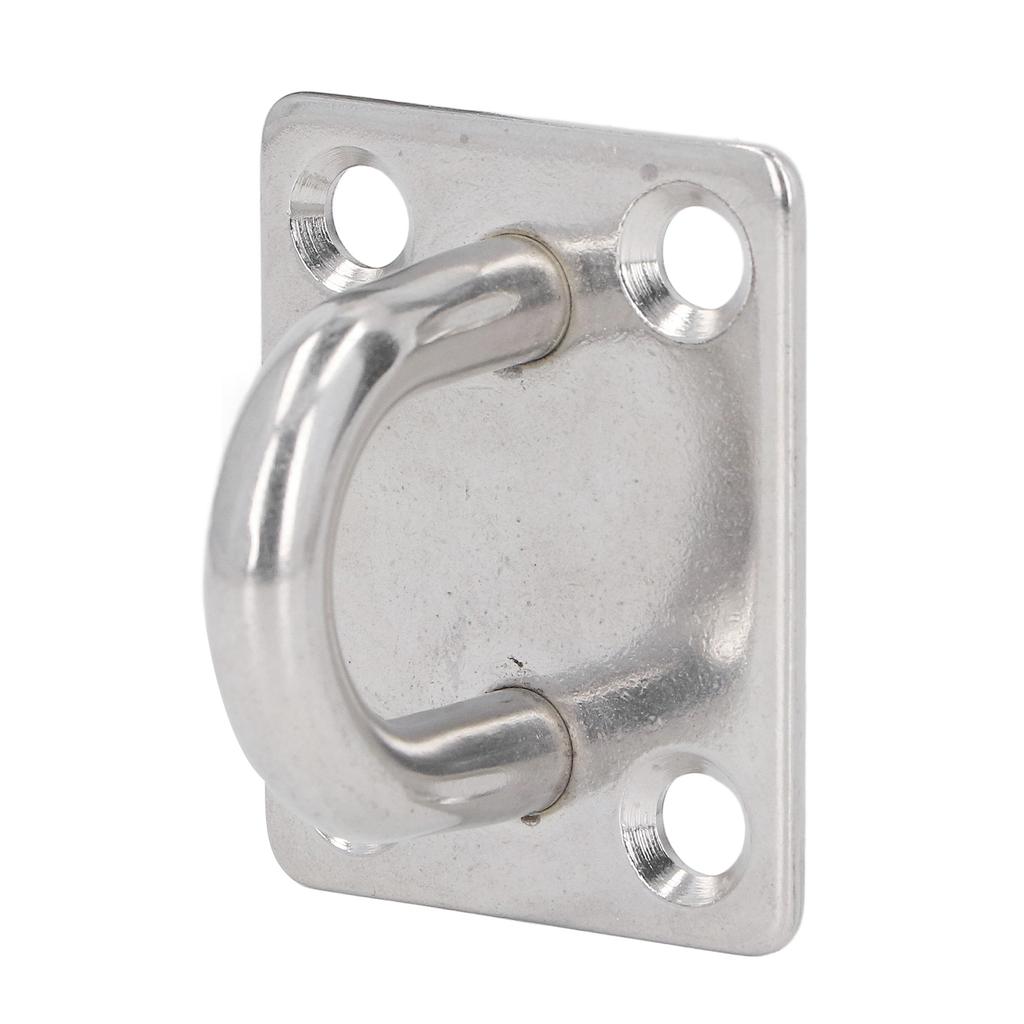 7 PCS Stainless Steel Hammock Hanging Hardware Kit with Door Buckle Snap Hook Screw Sun Shade Sail Fixing Accessories