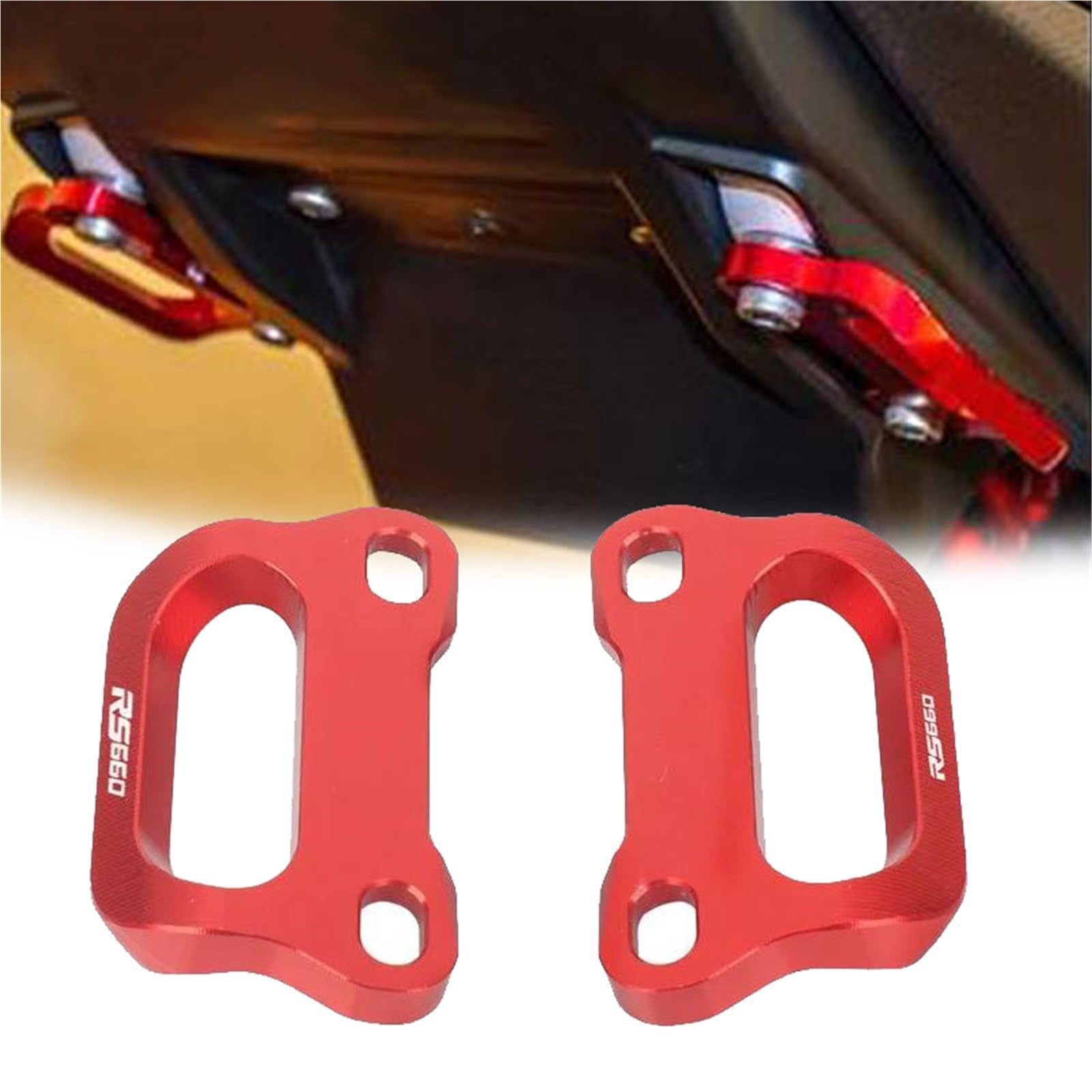 

Motorcycle Grab Bar Fit Aprilia Fit For Tuono 660 RS660 2020 2021 2022 Motorcycle One size червоний