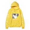 Anime Attack on Titan Levi Ackerman Hoodie, Double Sleeve Japanese Text Print Pullover Sweatshirt Long Sleeve Streetwear for Men Women