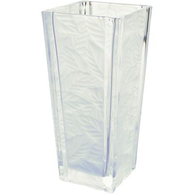 Flower Vase, Large, Garden Design, Approx. 13.5 X 29.9 X 13.5 Cm, Made In Japan, P-26417-1-JAN, Clear