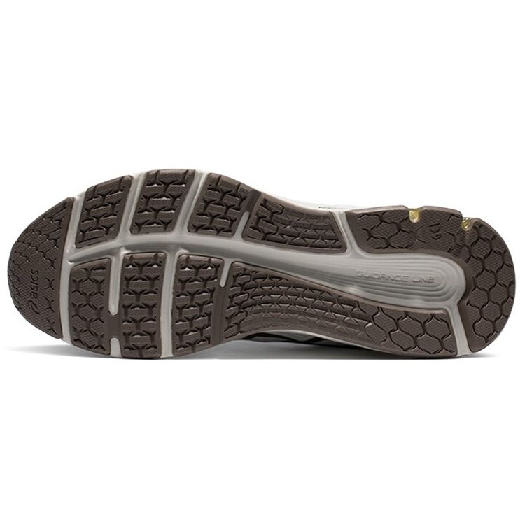 Asics Gel-Pulse 11 Casual Fabric Synthetic Leather Low-Top Running Shoes Men sneaker White Brown 1011B293-101