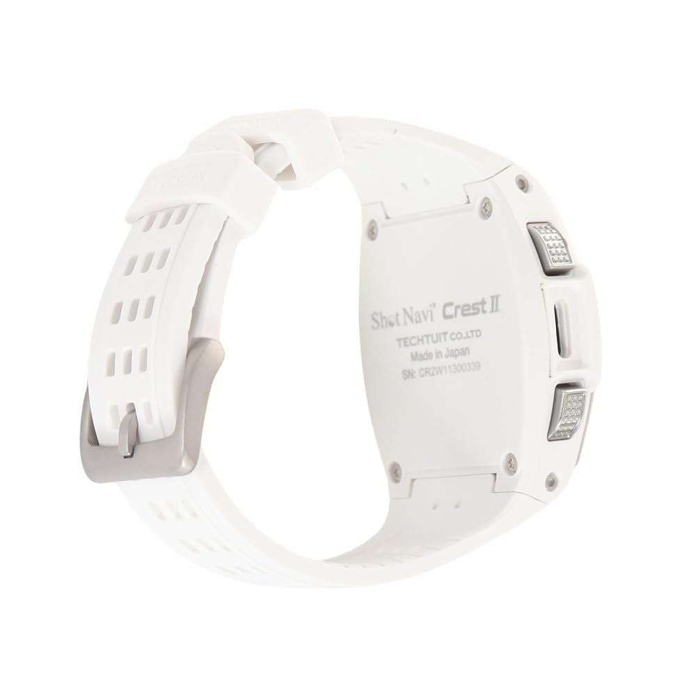 Shot Navi Crest2 MIP Hergestellt in Japan Zertifiziertes GPS Golf Golfwettbewerb Höhe Zielen Smartphone Dynamisches Grün Fairway Grün Kompatibel mit