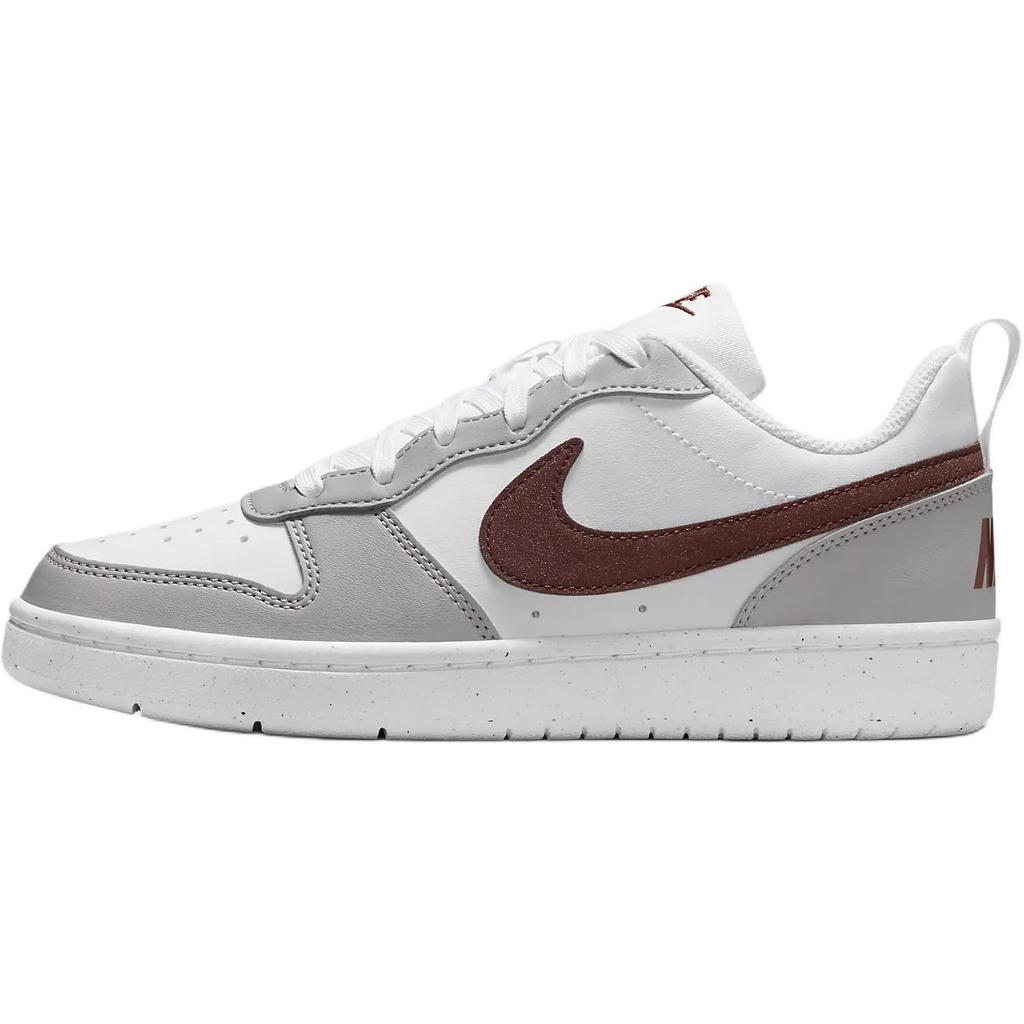 Nike Court Borough Recraft GS Light Iron Ore Dark Pony Kids Sneakers Grey White FZ1024-100