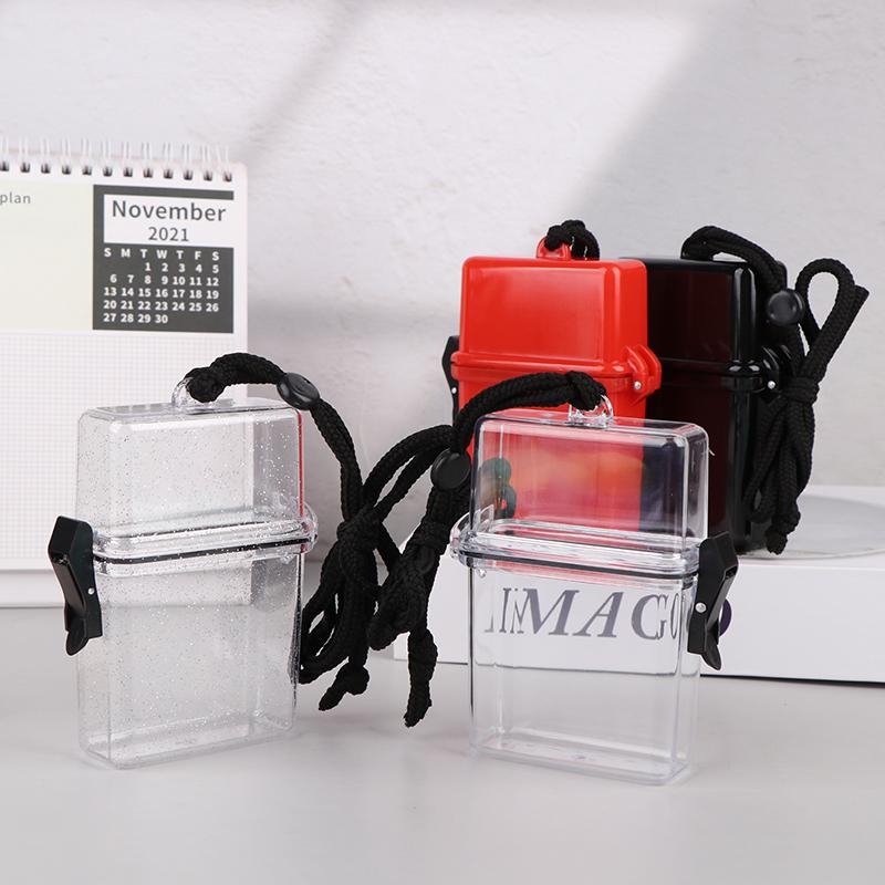 Fotokarten Aufbewahrungsbox Kpop Idol Fotokartenhalter Boxen mit Seil Kawaii Albumhülle Behälter Tragbare Hüllen Aufbewahrungsbox