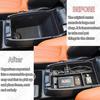 Center Console Organizer Tray Compatible With Ford Escape -2026/Bronco Sport -2026 Accessories, Ert Container ABS Secondary Armrest Storage Box (Not