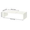 Kitchen Adjustable Layered Shelves Increased Space Stackable Expandable For Storage Cabinet Sinks Shoe Cabinets Wardrobes RVs