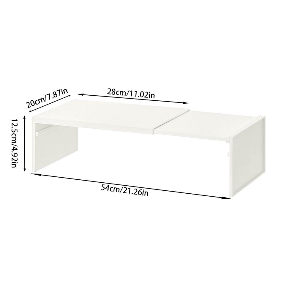 Kitchen Adjustable Layered Shelves Increased Space Stackable Expandable For Storage Cabinet Sinks Shoe Cabinets Wardrobes RVs
