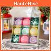 Christmas Holiday Scene Decor With Set Of Colorful Plastic Christmas Balls For Celebration