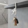 3D Printed Banana Hook Plastic Key Hanger Multi-functional Monkey Shaped Wall Hook  Living Room