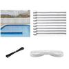 Balcony Privacy Screen Fence Mesh For Balcony Windscreen Sun Shade UV-Proof