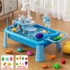 Wassertisch Spielspüle Spielzeug für Kinder Außenküche mit fließendem Wasser Angelspiele Kleinkind Wasserspieltisch Strand Outdoor-Spielzeug