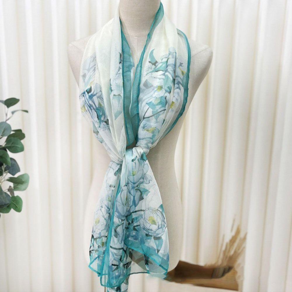 Sun-Resistant Beach Shawl Breathable Bandana Portable Sunscreen Hijab  for Women