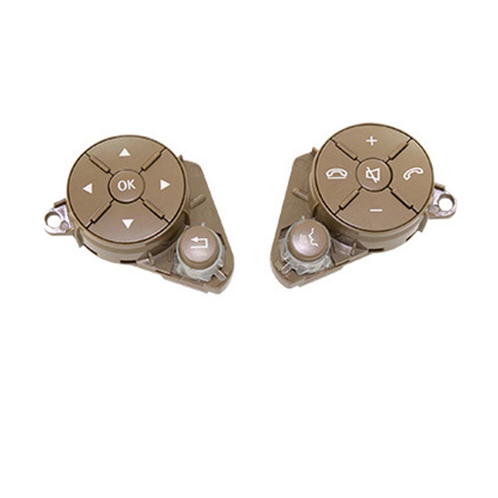 Replacement For C/E/GLK Class W204/W212/W207 1 Pair Left Right Steering Wheel Control Multifunction Button