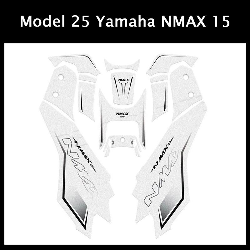 Suitable for 25 Types of Yamaha NMAX155 Fuel Tank Stickers, Body Protection Decals, Anti-scratch and Waterproof Modification Accessories
