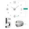 Nordic Minimalist Living Room 3D DIY Wall Clock - Large European & American Style