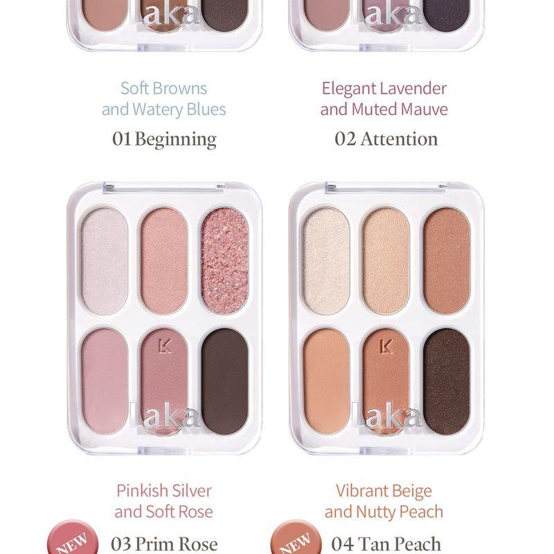 Laka - Forever 6 Eye Palette - 4 Types