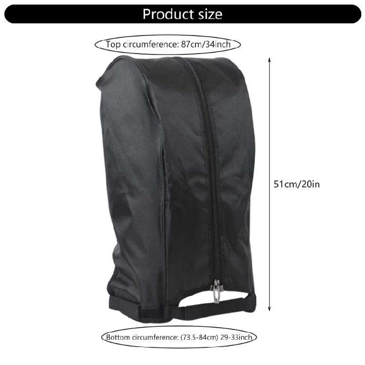 Golf Bag Rain Hood Dustproof Golf Bag Protector Golf Bag Protector Rain Cover Waterproofs Golf Bag Hood Cover Easy to Use