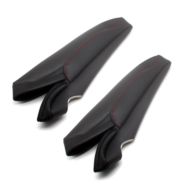 Microfiber Leather Armrest Cover For Honda Odyssey 2004 2005 2006 2007 2008 2009 2010 2011 2012 Seat Armrest Handle Skin Cover