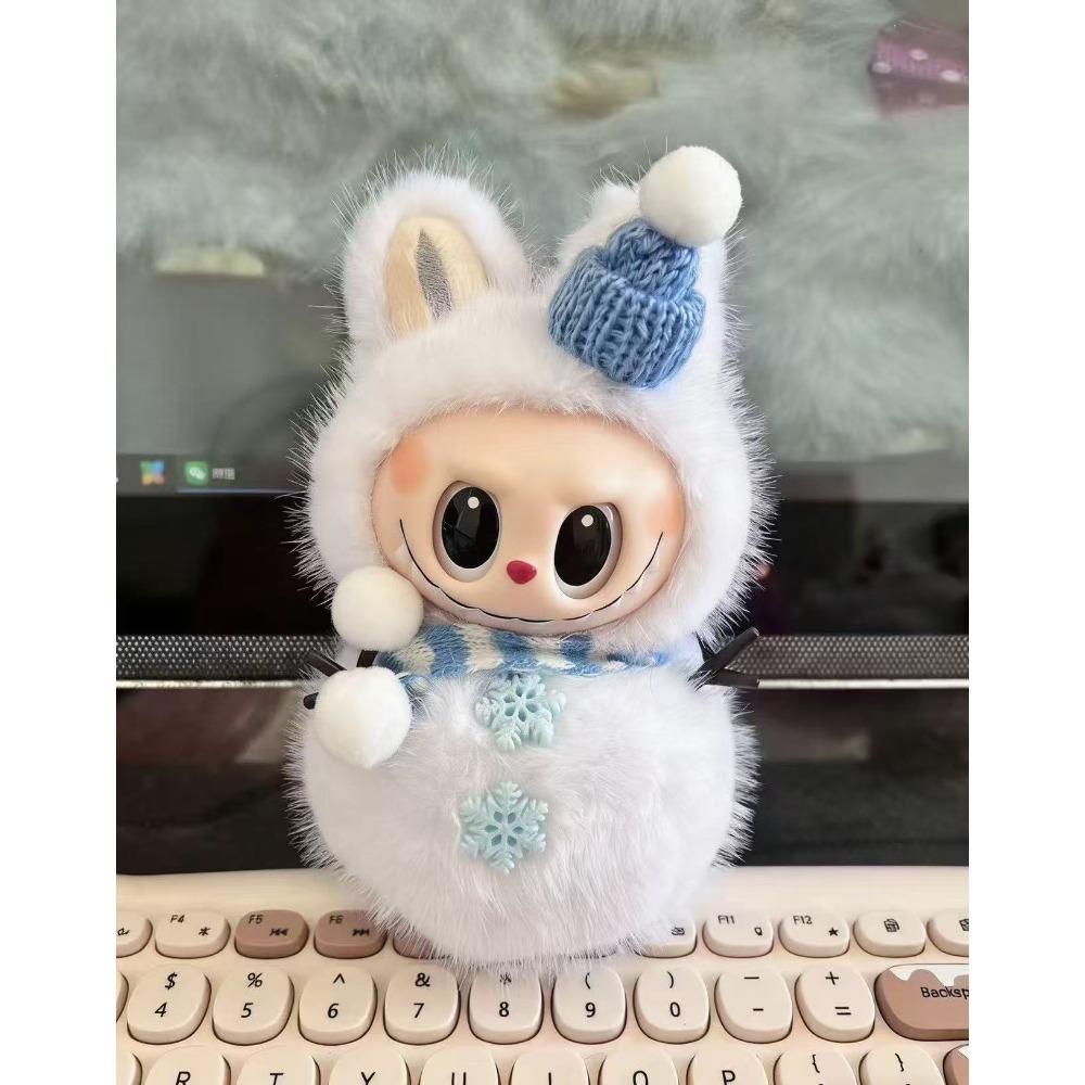 Yeti Labu Doll Pendant, Elk Fourth Generation and Fifth Generation Labu Cloth Plush Doll Blind Box Pendant