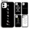 Krajews FRIENDS TV SHOW Best Friends Forever Design Phone Case For iPhone 17 Air 16 15 14 Plus 11 12 13 Pro Max Fundas