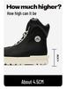 Mickey Big Head Canvas High-Top Shoes 2024 - Thick Sole, Height-Boosting, Versatile & Trendy Sports Casual Footwear for Couples