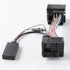 Car BT-compatible Adapter Module For BMW E39 E46 3 Series Radio Stereo Aux Wire Adapter Unit 27CM 5-12V Audio Cable