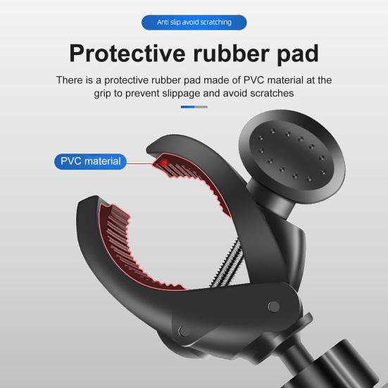 Phone Mount Steady Ball Bicycle Handlebar Anti-shake Universal Cell Phone Navigation Support