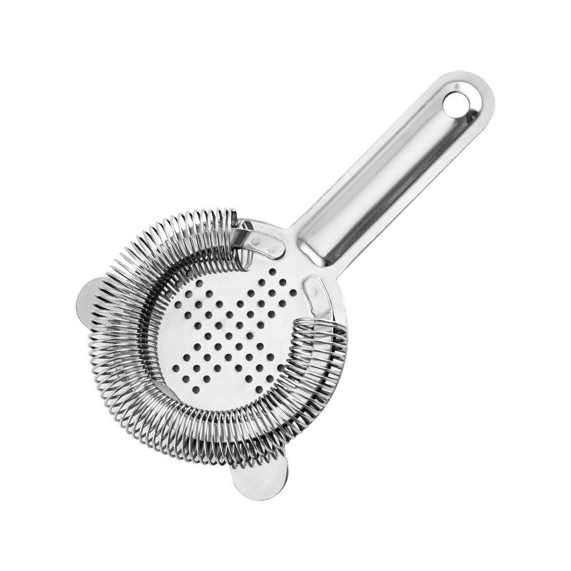 Passoire à cocktail et filtre séparateur de glace en acier inoxydable