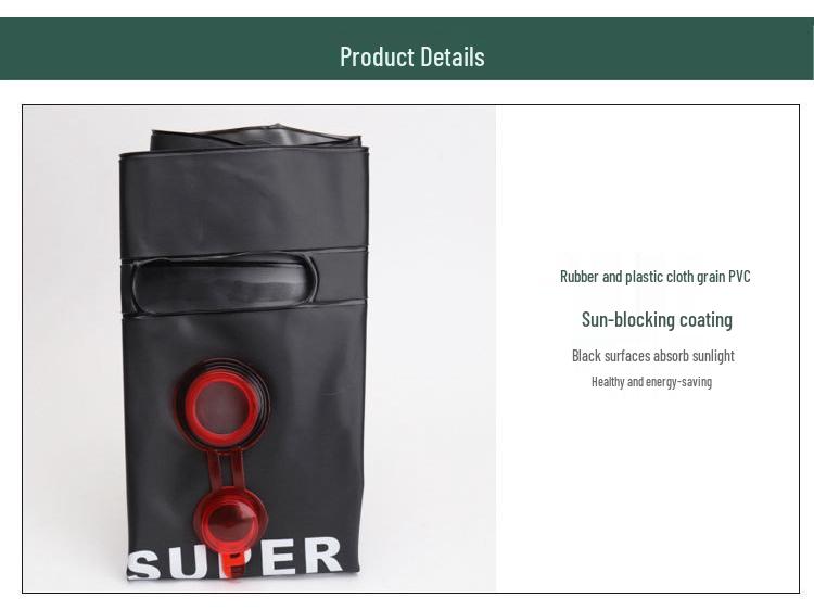 Folding Outdoor Camping Shower Bag – Portable Water Storage for Travel & Picnics