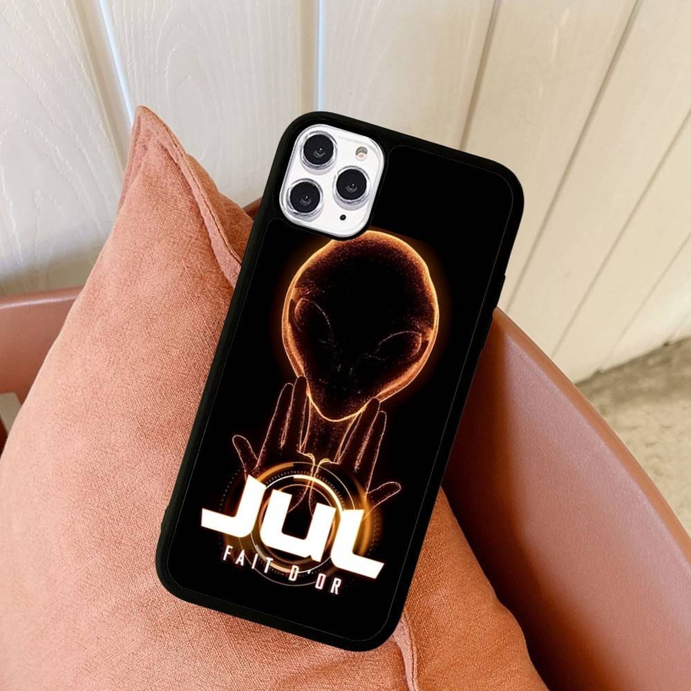 Rapper JuL C'est Pas Des Lol Phone Case For IPhone 16 Pro Max 15 14 Plus 14 13 12 11 17 PC+TPU Cases Back Cover