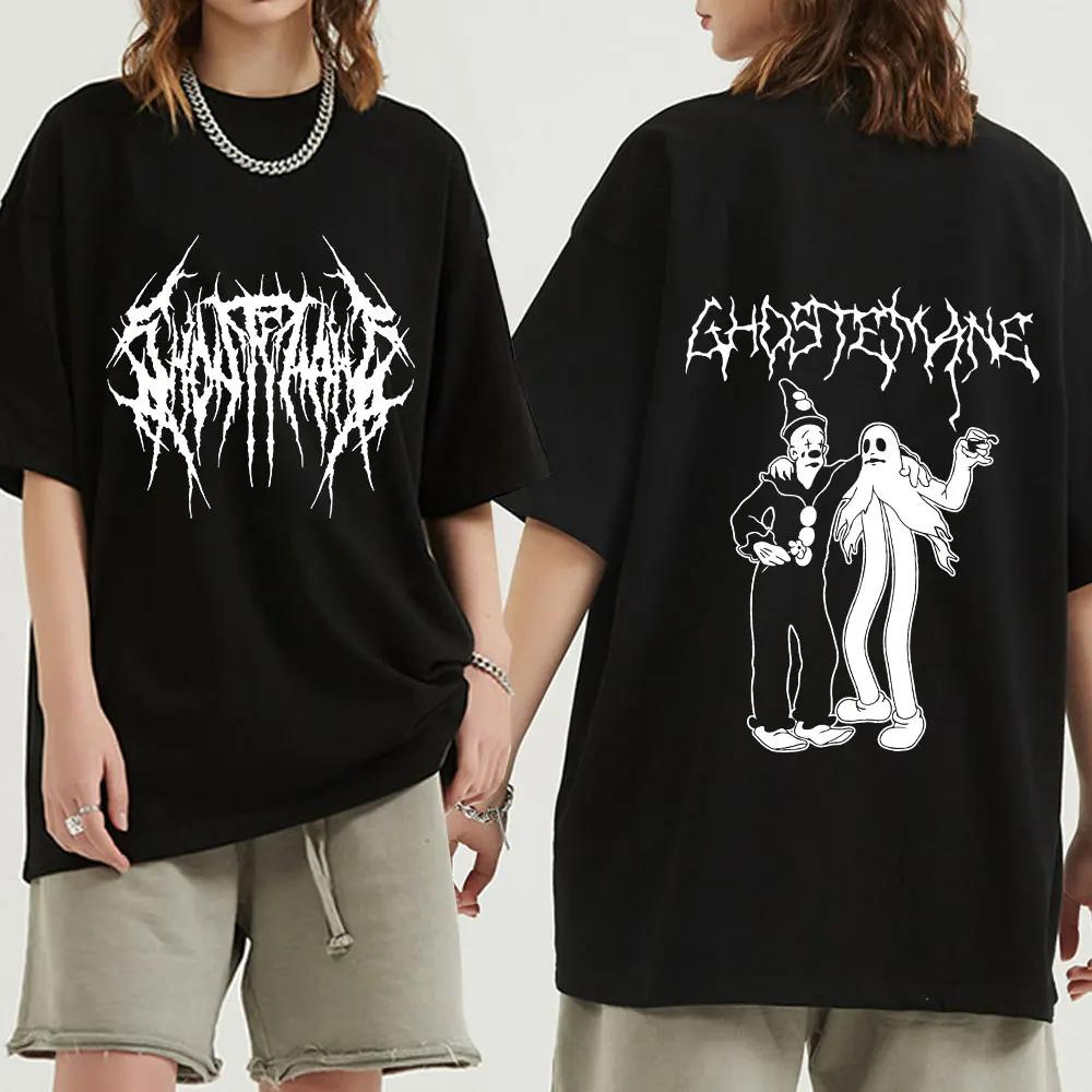 Ghostemane Tričko s grafickým potiskem Módní Hip Hop Metal Rock Gotické Tričko Streetwear Tričko plus size Dámské