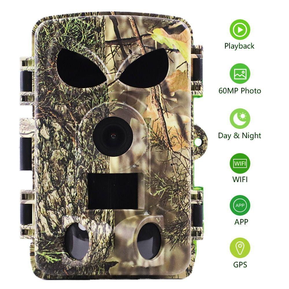 8K PR8000 Wifi Camera No Glow Night Vision 120° Motion Wildlife Photo  Orchard
