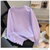 Women's Heart Embroidery Crewneck Sweatshirt: American Style, Long-Sleeved, Versatile, and Age-Reducing for Spring and Autumn.