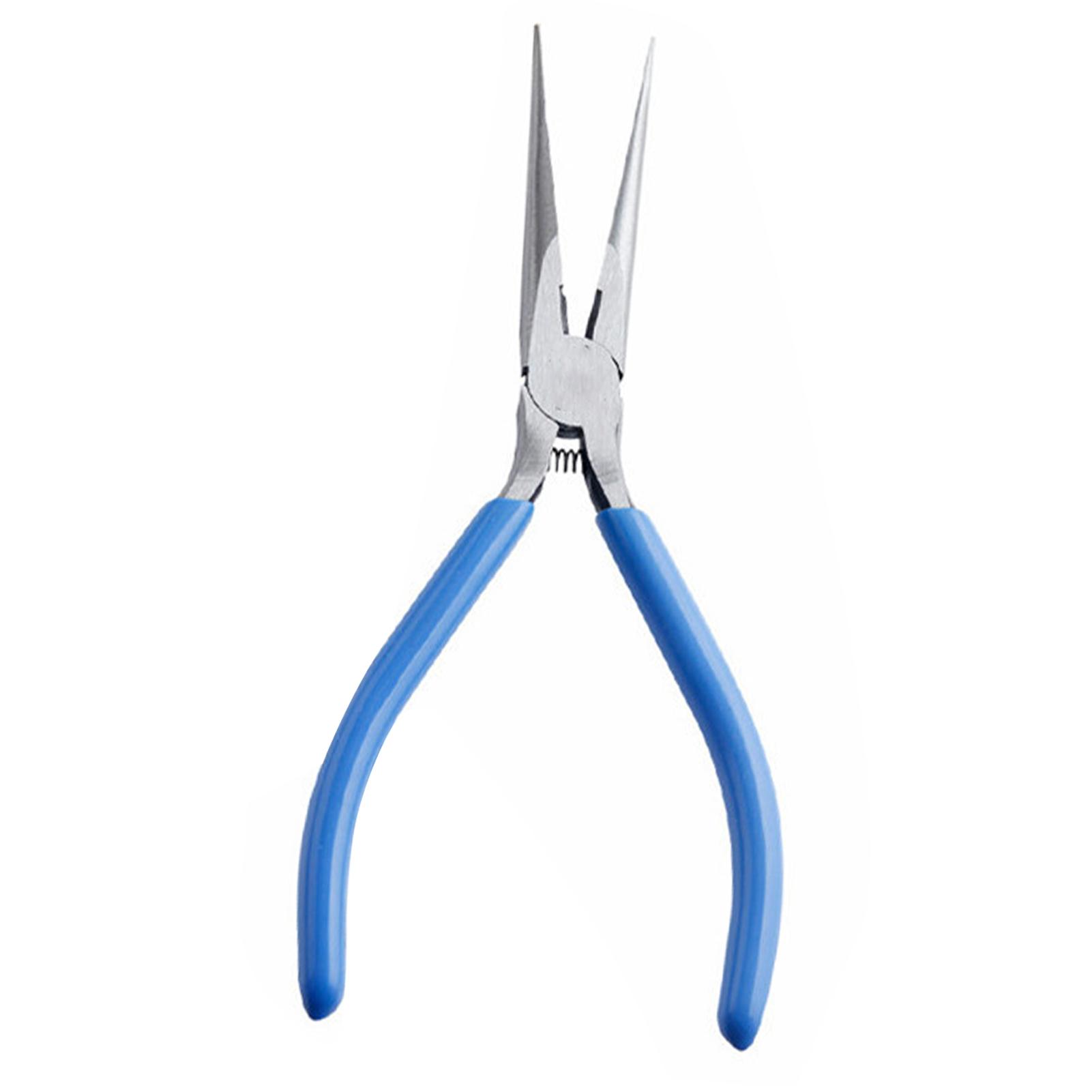 

Плоскогубцы с длинным носом, точные, мини, многофункциональные, из CRV, для изготовления ювелирных изделий, 6 дюймов