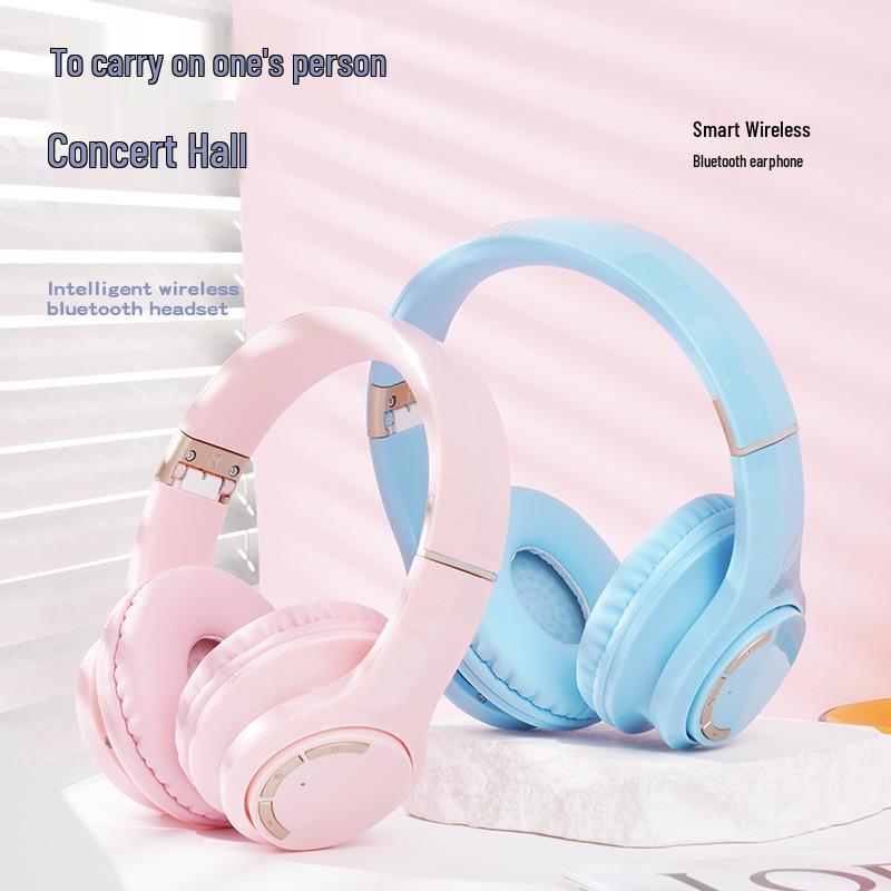 Foldable Wireless Gaming Headset with Long Battery Life