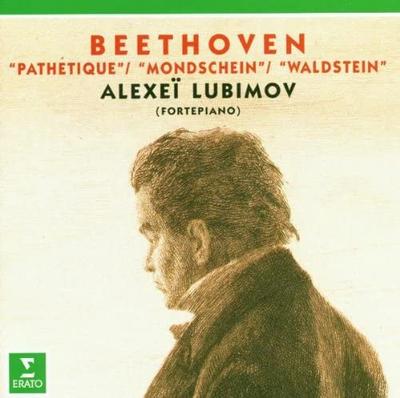 CD BEETHOVEN, LUBIMOV - Pathetique / Moonlight / Waldstein 4509943562 Erato 1994 Germany Classical Used