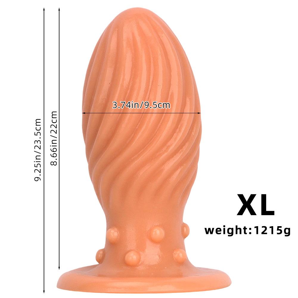 Extra Large Anal Plug Suction Cup Anal Sex Product Sexual Pleasure Rough Fist Sex Toy Anal Expansion Extra Large Penis Male and Female