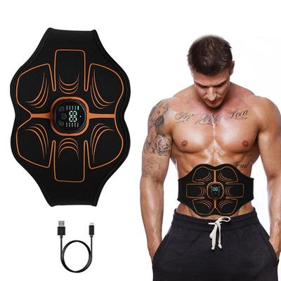 Durable And Safe Electric Abdominal Muscle Stimulator Ems Trainer Belt Home Gym Fitness Slimming Massager Waist Belly Weight Loss Usb Recharge